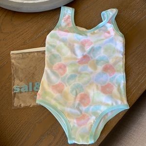 Sal & Pimenta lemonade swimsuit 2t